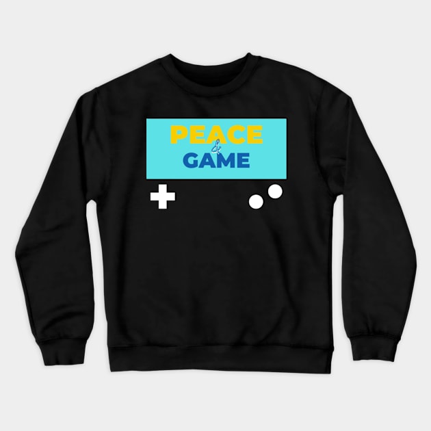 Peace & Game - International day of Peace Crewneck Sweatshirt by Tee Shop